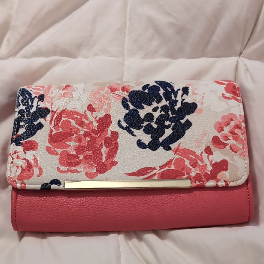 Floral Pink Clutch